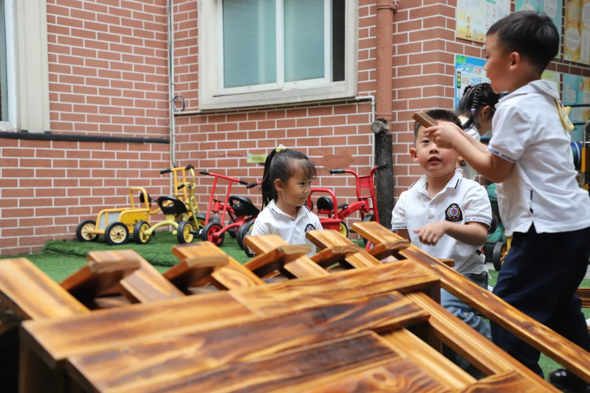 碳木积木搭建实景活动记录 4